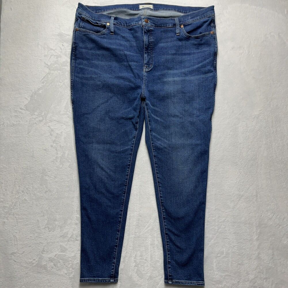 Madewell 10” Skinny Jeans Women’s Plus Sz 37 Medium Wash Blue Denim